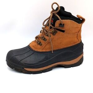 Tamarack Shoes Womens Brown 9 Suede Winter Boots‎ Thermolite Workwear CST-710W